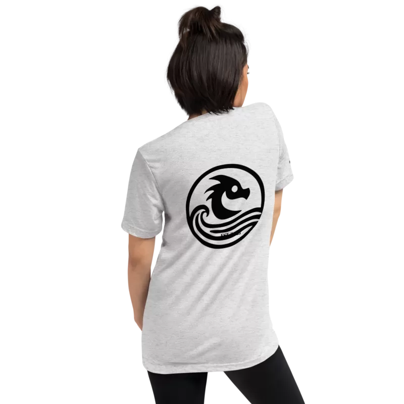 Kelowna OSC Signature Tee – Heather White Edition Unisex Tri-Blend T-Shirt (White/Grey)